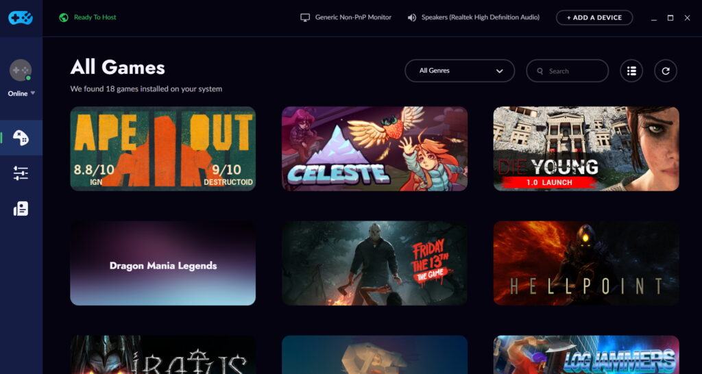 Console TheGameArchives